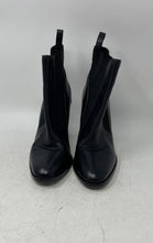 Load image into Gallery viewer, Via Spiga Womens Black Leather Almond Toe Ankle Chelsea Boots Size 6.5M