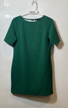 Load image into Gallery viewer, Banana Republic Womens Green Black Geometric Print Short Shift Dress Size XSP