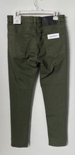 Load image into Gallery viewer, Zara Mens Green 5-Pocket Design Slim Stretch Chino Pants Size 32 With Tag