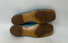 Load image into Gallery viewer, Etienne Aigner Womens Gardener Green Square Toe Slip-On Ballet Flats Size 7 M