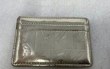 Load image into Gallery viewer, Michael Kors Womens Gold-Tone Leather Mini Credit Card Holder Wallet