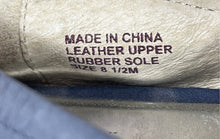 Load image into Gallery viewer, Michael Kors Womens Gray Leather Round Toe Slip-On Ballet Flats Size 8.5M