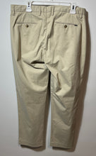 Load image into Gallery viewer, Polo Ralph Lauren Mens Khaki Stretch Straight Fit Chino Pants Size 34/30
