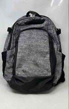Load image into Gallery viewer, Adidas Mens 5-Star Team Black Gray Adjustable Shoulder Strap Zipper Backpack