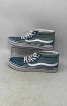 Load image into Gallery viewer, Vans Unisex SK8-Mid Reissue Blue White Lace-Up Sneaker Shoes Size M9 W10.5