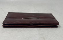 Load image into Gallery viewer, Gary's Womens Brown Leather ID Window Multiple Credit Card Slots Bi-Fold Wallet