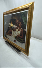 Load image into Gallery viewer, To Us Elegant Romantic African Black Couple Painting Print By Henry Lee Battle