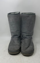 Load image into Gallery viewer, UGG Womens Classic Tall 5815 Green Suede Mid-Calf Pull-On Shearling Boots Size 6