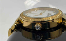 Load image into Gallery viewer, Authentic Invicta Wildflower Lady Gold Tone Bezel With Crystal Accents Watch