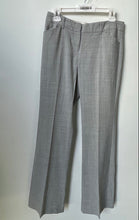 Load image into Gallery viewer, Express Design Studio Womens Gray Flat Front Wide-Leg Dress Pants Size 4