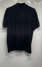 Load image into Gallery viewer, Hugo Boss Mens Black Long Staple Cotton Regular Fit Polo Shirt Size Large