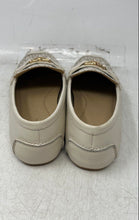 Load image into Gallery viewer, Michael Kors Womens Mandy Cream Monogram Leather Loafer Shoes Size 7.5 M