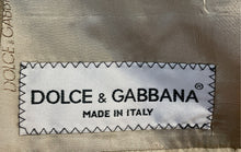 Load image into Gallery viewer, Authentic Dolce & Gabbana Mens Beige Three-Button Blazer Size EUR 50