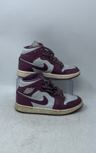 Load image into Gallery viewer, Nike Womens Air Jordan 1 Mid Sky J Mauve Pure Platinum Purple Sneaker Shoes Sz 6