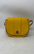 Load image into Gallery viewer, BCBGeneration Womens Yellow Inner Pockets Shoulder Crossbody Handbag