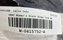 Load image into Gallery viewer, DKNY Womens Kaden Black Lace-Up Low Top Wedge Sneaker Shoes Size 6 M