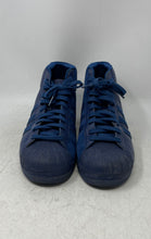 Load image into Gallery viewer, Adidas Mens Pro Model S85959 Blue Lace-Up Mid Top Sneakers Shoes Size 11
