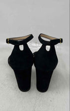 Load image into Gallery viewer, Stuart Weitzman Womens Nudistcurve 75 Black Open Toe Ankle Strap Sandals Size 5