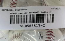 Load image into Gallery viewer, Lot Of 9 Pcs Assorted Mixed Variety White Official League Baseball Balls
