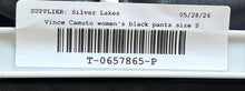 Load image into Gallery viewer, Vince Camuto Womens Black Flat Front Skinny Leg Ankle Leggings Size Small