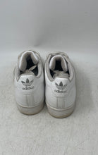 Load image into Gallery viewer, Adidas Girls Superstar H04019 White Gray Lace-Up Low Top Sneakers Shoes Size 5.5