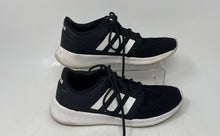 Load image into Gallery viewer, Adidas Womens Cloudfoam QT Racer DB0275 Black White Lace-Up Sneaker Shoes Size 6