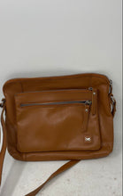 Load image into Gallery viewer, Wise Owl Womens Brown Leather Adjustable Strap Outer Zip Pockets Crossbody Bag