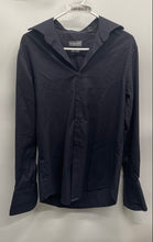 Load image into Gallery viewer, Michael Kors Mens Black Regular Fit Collared Dress Shirt Size M 15-15.5 32/33