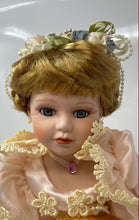 Load image into Gallery viewer, Duck House Heirloom Dolls Porcelain Ballerina Doll With Display Stand In Box