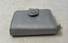 Load image into Gallery viewer, Kipling Womens Gray Credit Card Slots Zipper Compartment Bifold Wallet