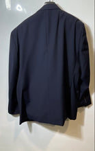Load image into Gallery viewer, Pronto Uomo Mens Blue Long Sleeve Notch Lapel Two-Button Blazer Size 50R