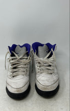 Load image into Gallery viewer, Nike Kids Air Jordan 5 Retro 440888-141 White Purple Sneakers Shoes Size 6.5Y