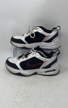 Load image into Gallery viewer, Nike Mens Air Monarch IV 415445-101 White Black Lace-Up Sneaker Shoes Size 7