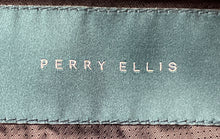 Load image into Gallery viewer, Perry Ellis Womens Black Long Sleeve Very Slim Fit Two-Button Blazer Size 40S