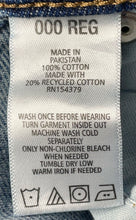 Load image into Gallery viewer, Aeropostale Womens Blue Denim Medium Wash Aero Baggy Wide-Leg Jeans Size 000R