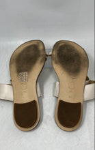 Load image into Gallery viewer, Michael Kors Womens Beige Signature Print Slip-On Flat Thong Sandals Size 10 M
