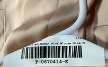 Load image into Gallery viewer, The Limited Womens Pink Long Sleeve Casual Blouse Top Size Medium
