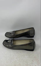 Load image into Gallery viewer, Michael Kors Womens Metallic Green Leather Slip-On Flat Loafer Shoes Size 8M