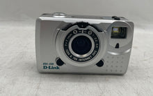 Load image into Gallery viewer, D-Link DSC-350 Silver Black Pocket Sized Dual Mode Digital Camera Not Tested
