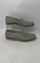 Load image into Gallery viewer, Gravati Womens Gray Leather Round Toe Slip-On Comfort Loafer Shoes Size 10 M