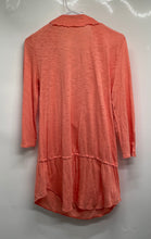 Load image into Gallery viewer, Banana Republic Womens Peach Embellished 3/4 Sleeve Tunic Blouse Top Size S