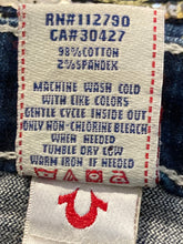 Load image into Gallery viewer, True Religion Kids Dark Blue Medium Wash Denim Straight Leg Jeans Size 7