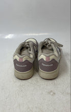 Load image into Gallery viewer, Reebok Kids Classic Purple Beige White Low Top Lace-Up Sneaker Shoes Size 2K