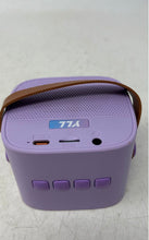 Load image into Gallery viewer, YLL Purple Karaoke Machine Model No. K1-L Portable Bluetooth Speaker