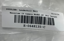 Load image into Gallery viewer, Wansview Q6 White 1080P Wi-Fi Security Surveillance Indoor IP Camera Not Tested
