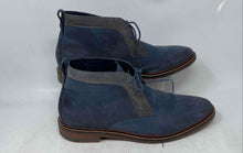 Load image into Gallery viewer, Cole Haan Mens Colton Blue Lace-Up Round Toe Ankle Chukka Boots Size 9M