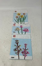 Load image into Gallery viewer, Lot Of 3 Pcs Assorted Lego Large Print Mixed Instruction Manuals For Age 3+