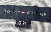 Load image into Gallery viewer, Tommy Hilfiger Mens Purple Cotton Collared Long Sleeve Dress Shirt Size 15 1/2