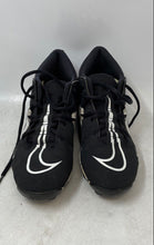 Load image into Gallery viewer, Nike Kids Alpha Menace 3 Shark CV0581-001 Black Lace-Up Football Cleats Size 6Y