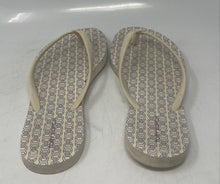 Load image into Gallery viewer, Authentic Tory Burch Womens Chelsea Ivory Slip-On Flip Flop Sandals Size 8M